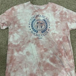 Hollister pink tie dye